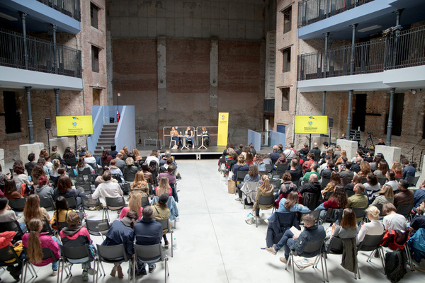 Second day of the international magazine festival in Ferrara with the main theme of women.