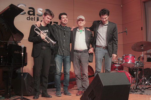 Gianni Cazzola Quartet at the Casa del Jazz in Rome.