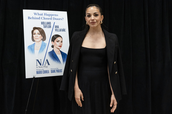 Ana Villafane attends photocall for new 'N/A' play at Lincoln Center Theater in New York