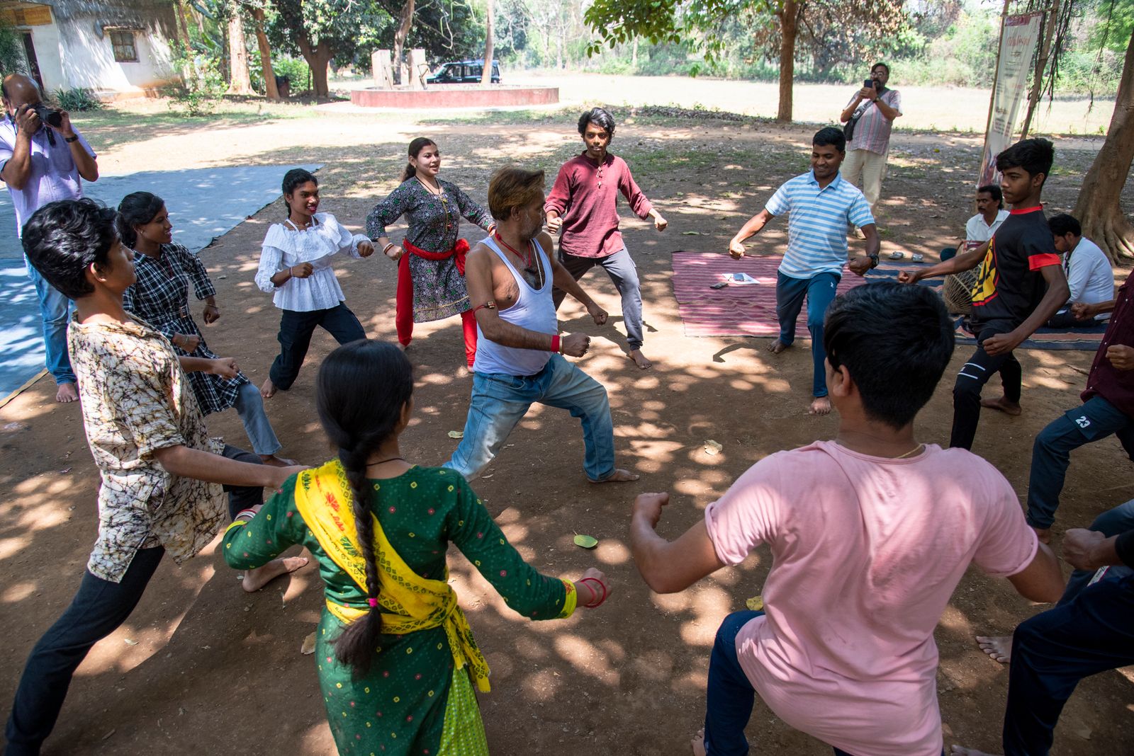 India: Chhau Dance Workshop at Jharkhand