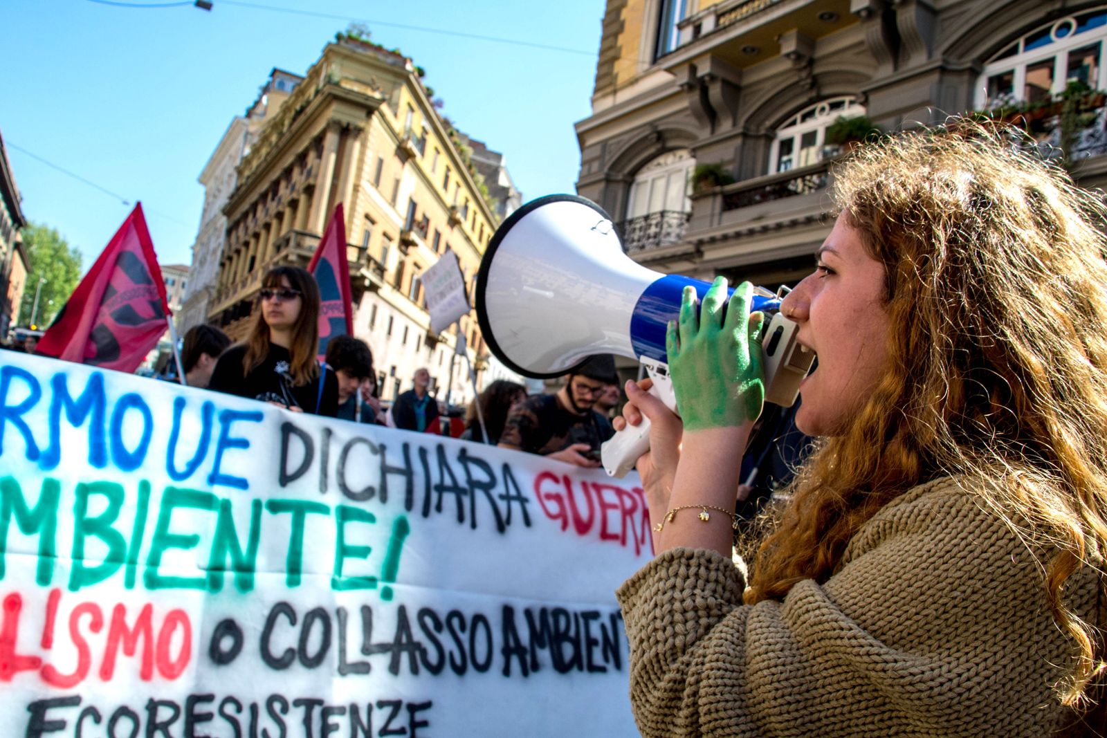 Rome: Strike and demonstration for the environment