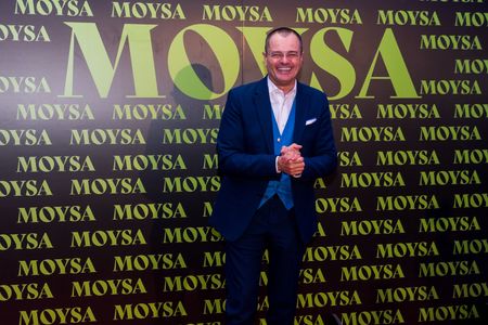 The Music Journalist Paolo Giordano at "Moysa" Creative Hub Inauguration Photocall