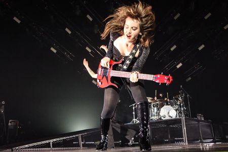 Maneskin live in Florence. Rock music sensation is performing in Italy, that was the first of two night in Florence for their Loud Kids Tour.