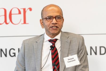 Director, Center for Biotechnology and Interdisciplinary Studies, Rensselaer Polytechnic Institute Deepak Vashishth, Ph.D. speaks at Grand opening of Center for Engineering and Precision Medicine.