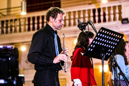 Jazz Idea 2023 at the Santa Cecilia Conservatory with the Piccola Orchestra di Voci ed Altro and with the Santa Cecilia Quartet Jazz in Rome. 3/26/23.
Jazz Idea 2023 at the Santa Cecilia Conservatory with the Piccola Orchestra di Voci ed Altro and with the Santa Cecilia Quartet Jazz in Rome. 3/26/23. Piccola Orchestra di Voci e Altro. e Santa Cecilia Quartet Jazz.
Jazz Idea 2023 at the Santa Cecilia Conservatory with the Piccola Orchestra di Voci ed Altro and with the Santa Cecilia Quartet Jazz in Rome. 3/26/23.