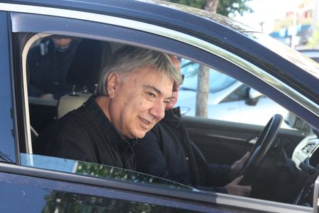Don Mimmo Battaglia, archbishop of Naples during a religious celebration of CRISTO RE