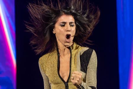 Concert of italian singer Giorgia at Palalottomatica in Rome on 11.11.2023