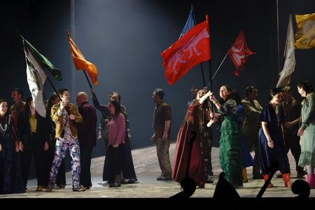 Rehearsal in Komische Oper Berlin: " Saul", 24 May 2023