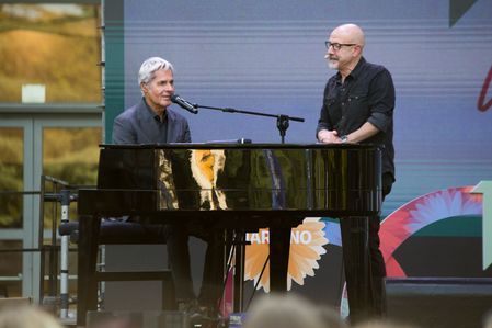 Claudi Baglioni, italian singer, at the "Il tempo delle donne" event organized by Corriere