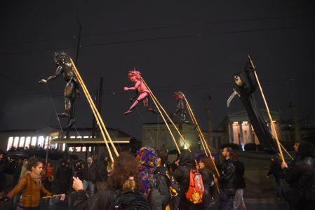 Wide participation of people in Athens, during the protest for the train tragedy in Tempi, outside Larissa, where 57 people lost their lives and 56 are missing.