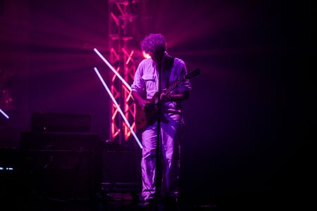 Blonde Readhed live at the Teatro Regio in Parma to present their new album, Sit Down for Dinner.