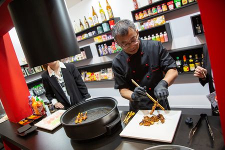 First day of the 36th edition of the Gourmets show at IFEMA, Madrid.