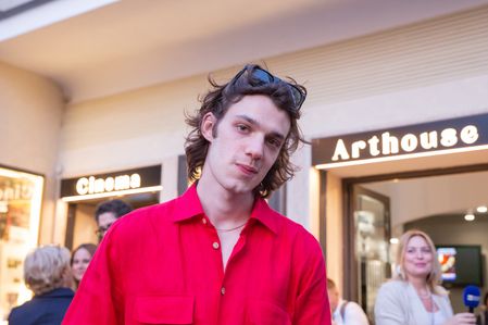 Actor Matteo Oscar Giuggioli attends the premiere of the film 'Billy' at the Cinema Farnese in Rome