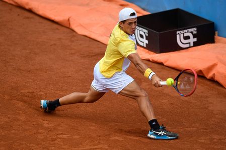 Italy, Turin 18/05/23
Circolo della Stampa Sporting 
ATP Challenger 175 Quarter finals
Piedmont Open Intesa Sanpaolo

Sebastian Baez (Arg)