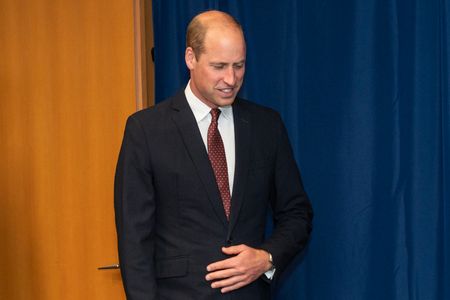 His Royal Highness Prince William, The Prince of Wales during the meeting with the Secretary-General Antonio Guterres at UN Headquarters.
