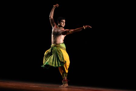 Margam, a traditional repertoire of Bharatanatyam performed by Dr. Debaldev Jana at ICCR, Kolkata.