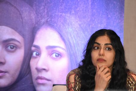 Director Sudipto Sen and actress Adah Sharma came to Kolkata to promote their film "The Kerala Story". Adah caught a different mood during the press conference.