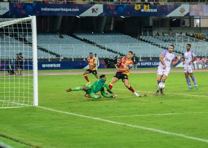 East Bengal Football Club (EBFC) registered first win in Indian Super League by 2-1 against Hyderabad FC (HFC) on ISL 2023-24 group-stage match in Kolkata. East Bengal's Brazilian striker Cleiton Augusto Oliveira Silva better known as Cleiton Silva scored on both half for his team while Ritesh Sharma scored for HFC in first half.