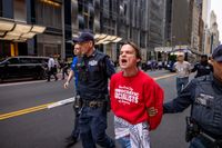Climate activists arrested after targeting ​B​illionaires NYC building