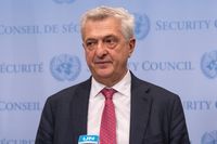 Filippo Grandi, United Nations High Commissioner for Refugees press briefing