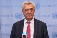 Filippo Grandi, United Nations High Commissioner for Refugees press briefing