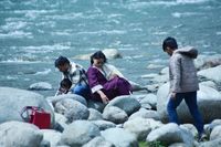 Tourists are enjoying in Pahalgam after deadly terror attack