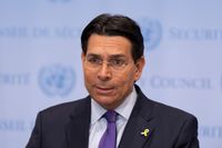 NY: Press Encounter by Ambassador Danny Danon of Israel