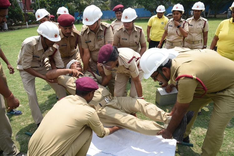 India: Amock drill conducted by Eastern Railway in Kolkata