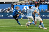 MLS regular season match between CF Montreal and NYCFC