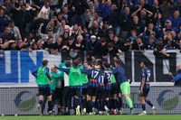 Italy: Atalanta BC vs AS Roma, Serie A EniLive 2024/2025, day 36 Gewiss Stadium