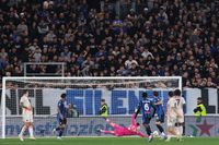 Italy: Atalanta BC vs AS Roma, Serie A EniLive 2024/2025, day 36 Gewiss Stadium