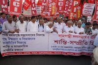India: Left Front Holds Massive Rally in Kolkata Urging Peace Amid India-Pakistan Tensions