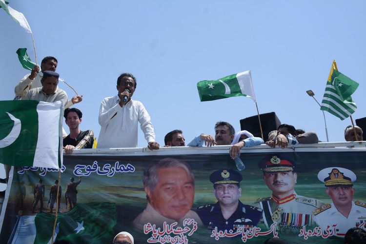 India: Rally to express solidarity with Pakistan&#039;s armed forces in Islamabad