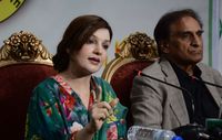 Press conference at the All Parties Hurriyat Conference National Press Club