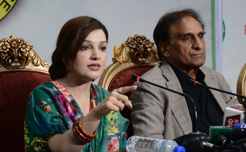 Press conference at the All Parties Hurriyat Conference National Press Club