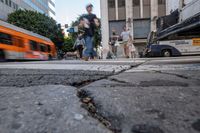 Potholes and broken sidewalks are a blight on the city