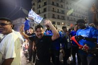 Naples: Victory of the Italian Football Championship Serie A