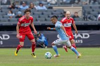 MLS regular season match between Chicago Fire FC and NYCFC