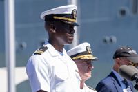 NY: Memorial Day ceremony at Intrepid museum