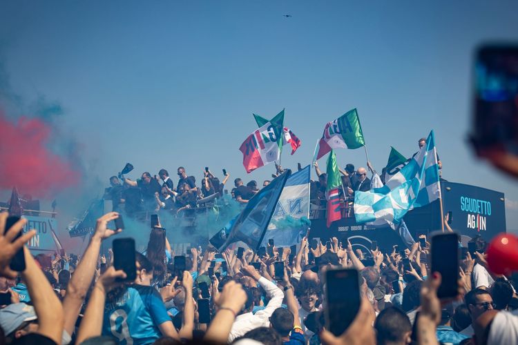 Italy: SSC Napoli Wins Football Championship