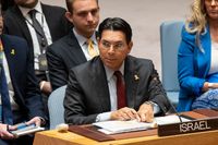 UN Security Council meeting on Palestinian question