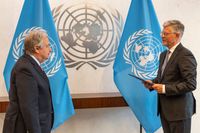 Presentation of Credentials by Ambassador Andrii Melnyk