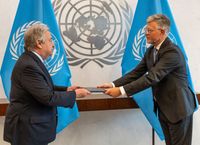 Presentation of Credentials by Ambassador Andrii Melnyk