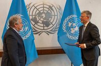 Presentation of Credentials by Ambassador Andrii Melnyk