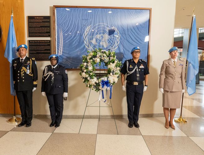 NY: Wreath-laying Ceremony of the Secretary-General