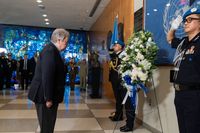 NY: Wreath-laying Ceremony of the Secretary-General