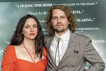 Katie Crutchfield and Kevin Morby attend premiere of Montana Story movie at AMC Lincoln Center