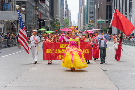 New York City hold the first Asian Pacific American Heritage Cultural Parade. The parade marched along sixth Avenue from 44th Street to 55th Street, more than 150 groups and 17 floats were featured in the parade.