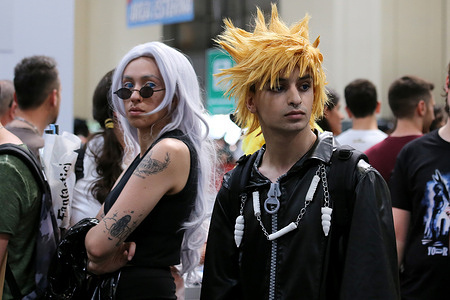 Torino Comics, exhibition and market of comics, born in 1994, which takes place in the spring at the Lingotto Fiere in Turin. Many cosplayers participate with their costumes