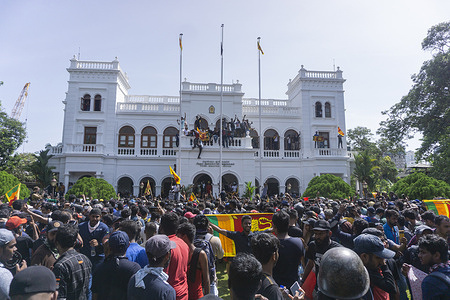 Hundreds of protesters stormed the prime minister's office. Over 30 people were injured and hospitalized during the protest.